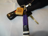 Image of LEaO OPTiCS Ranked Paracord Key Fob with Bamboo LEaO Engraved Key Chain with Ring