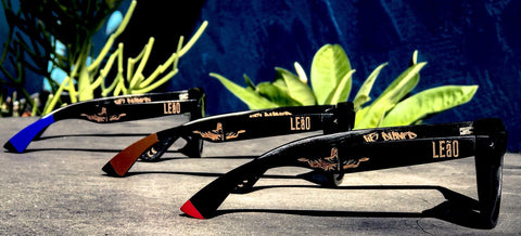 Image of LEaO OPTiCS Sunglasses Hand Painted Jiu Jitsu Belt Rank (ADD ON ITEM)