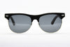 Black Polarized half frame Sunglasses 