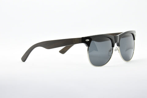 Image of Browline black sunglasses frames